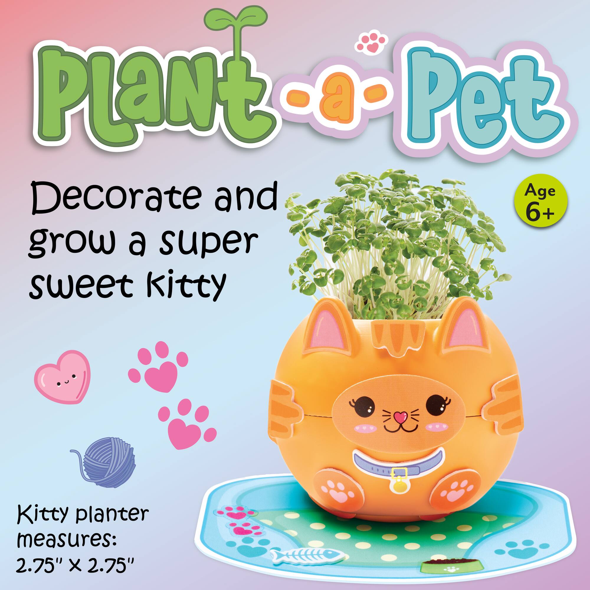 Creativity for Kids® Plant-a-Pet Kitty Kit